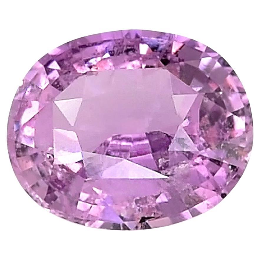 1.09 Carats Pink Sapphire  For Sale