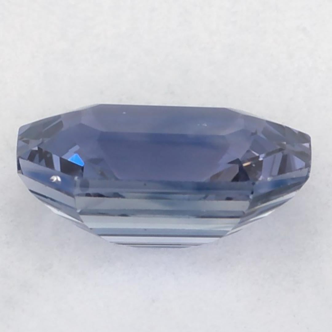 Pierre précieuse taille octogonale saphir bleu 1.09 carat Neuf - En vente à Fort Lee, NJ