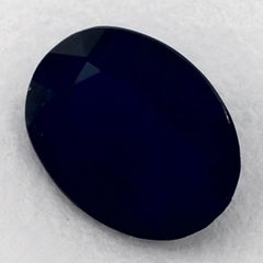 1.09 qt Zafiro Azul Oval Gema Suelta