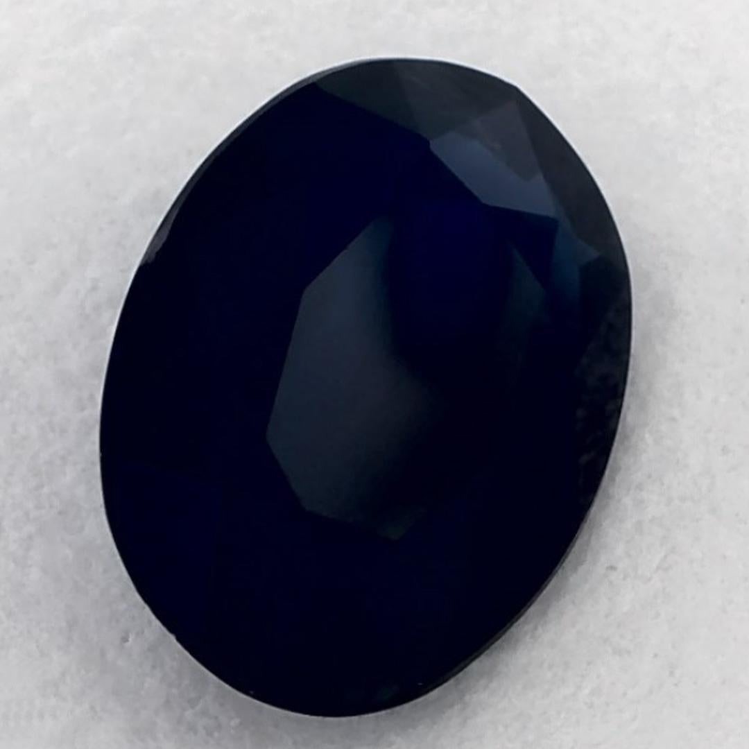 De las mujeres 1.09 qt Zafiro Azul Oval Gema Suelta en venta