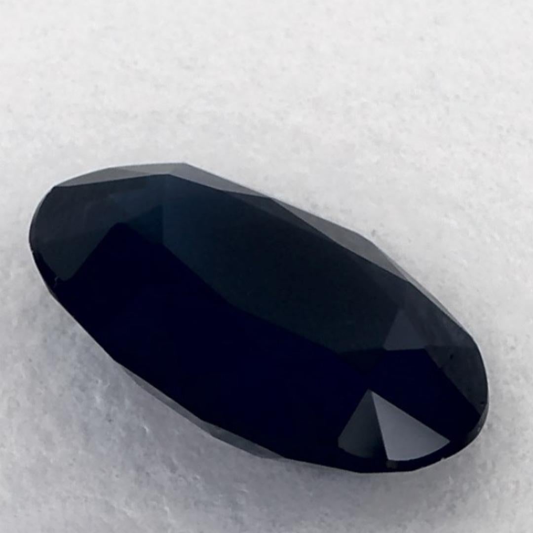 1.09 qt Zafiro Azul Oval Gema Suelta en venta 1