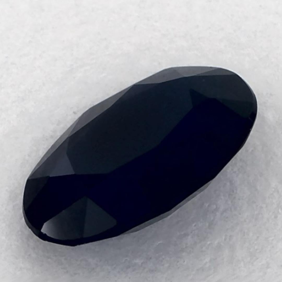 1.09 qt Zafiro Azul Oval Gema Suelta en venta 2