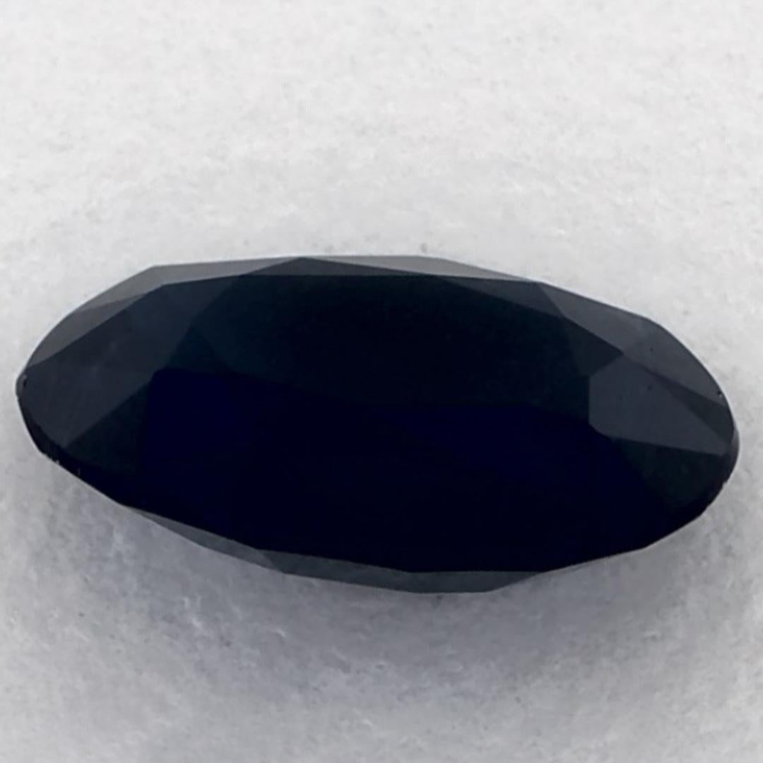 1.09 qt Zafiro Azul Oval Gema Suelta en venta 3