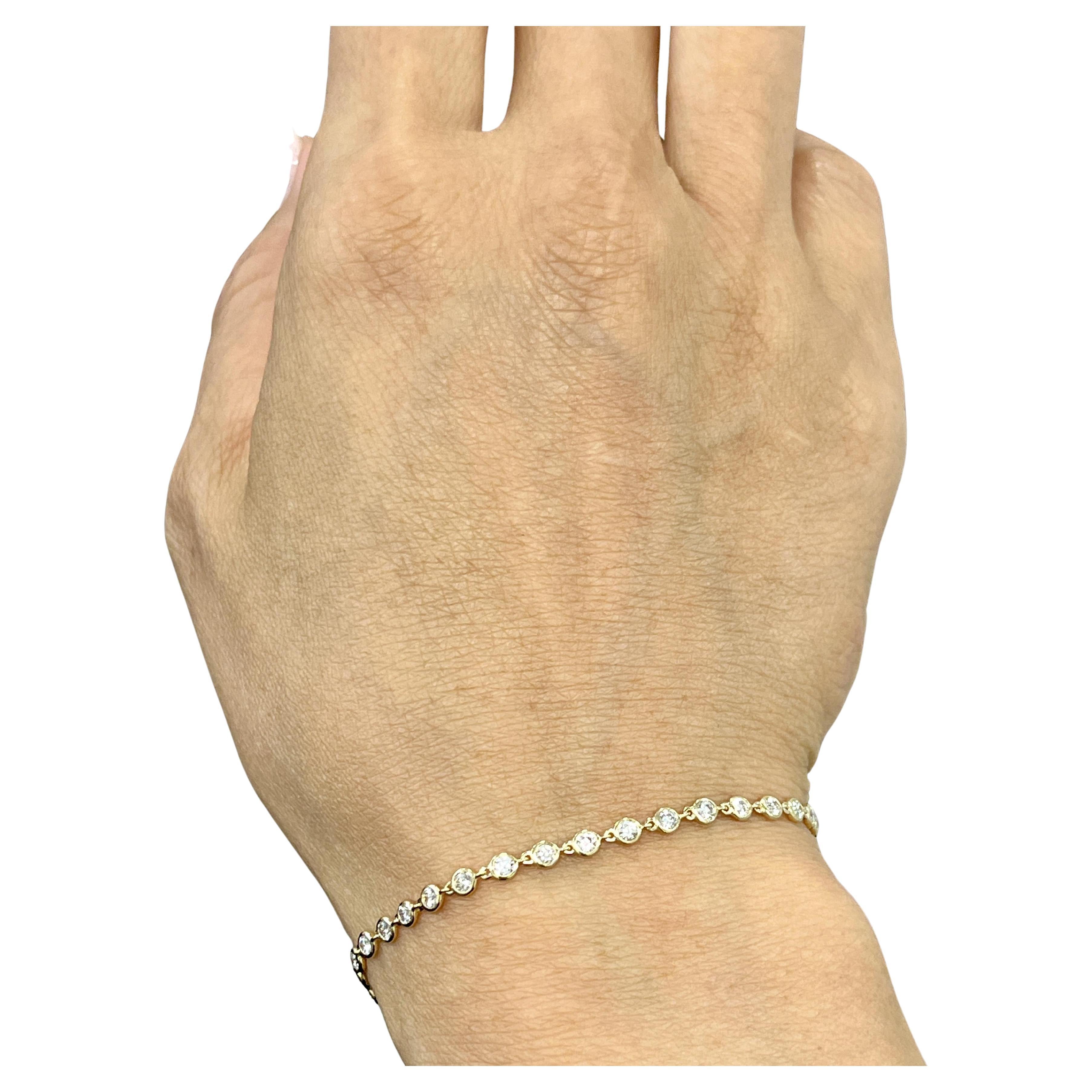 Bracelet de 1,09 ct de diamants par Yard