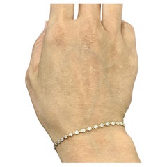 1.09 ct Diamond by Yard Bracelet
