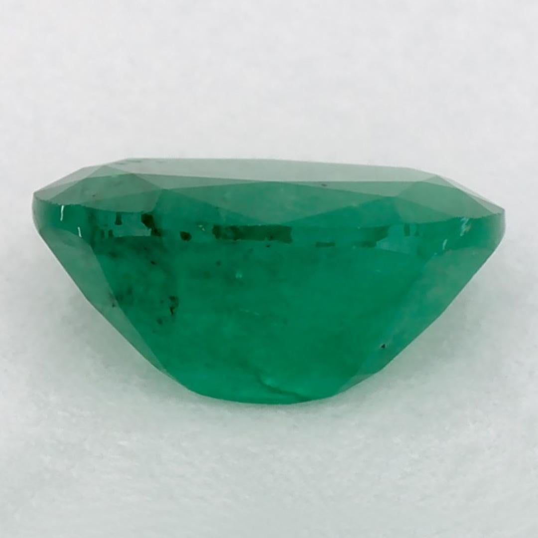 1.09 Karat Smaragd Oval Loser Edelstein im Zustand „Neu“ im Angebot in Fort Lee, NJ