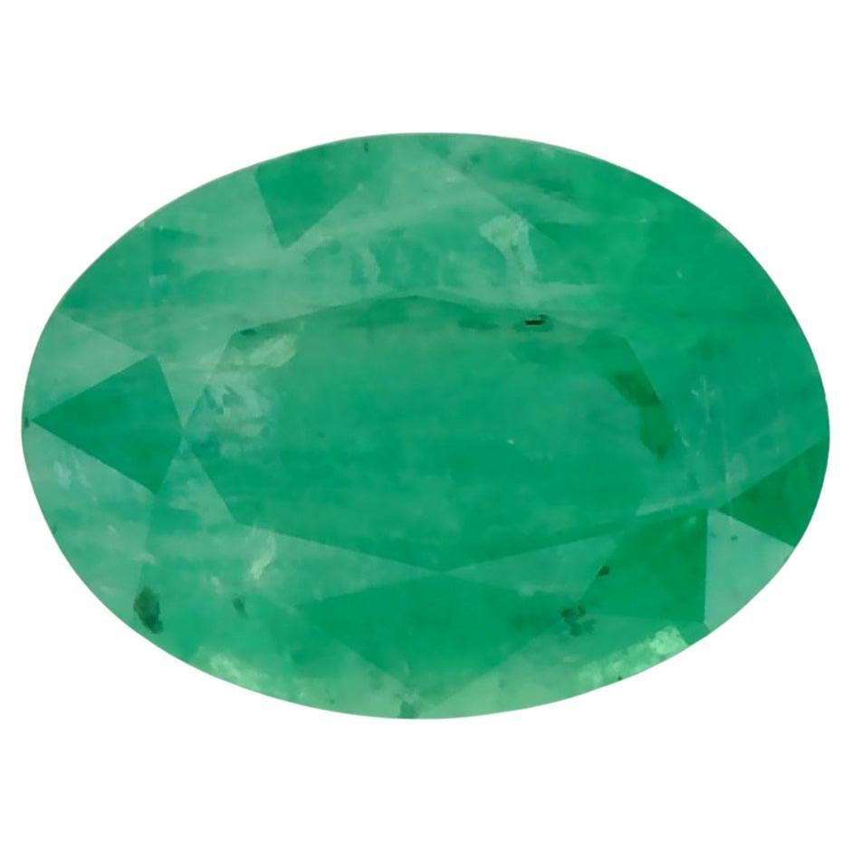 1.09 Ct Emerald Oval Loose Gemstone