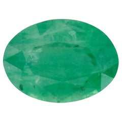 1.09 carati di smeraldo ovale sfuso
