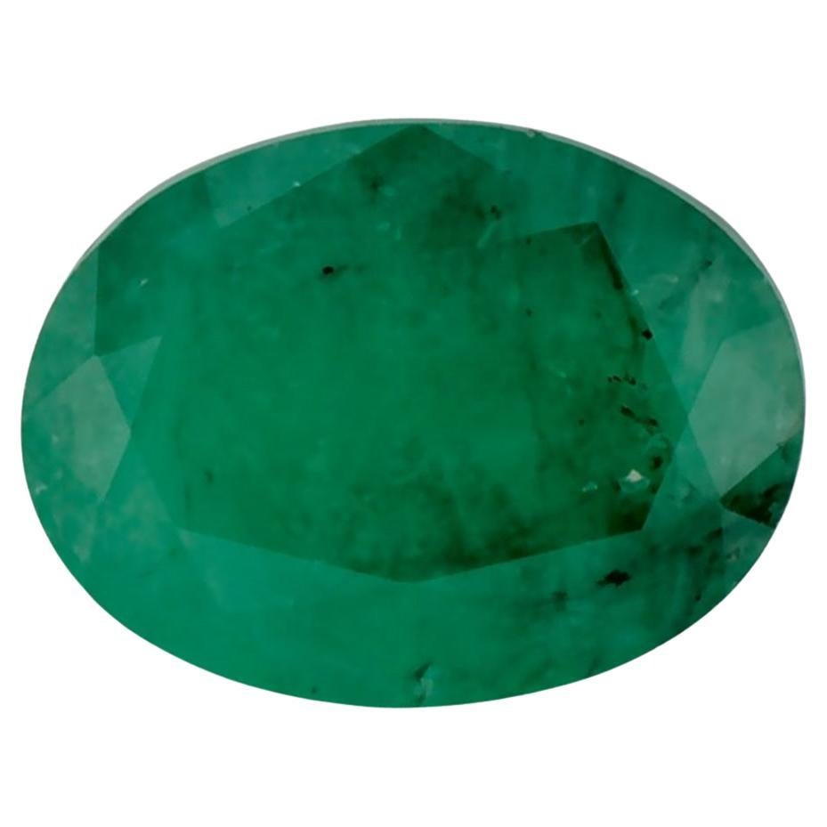 1.09 Ct Emerald Oval Loose Gemstone