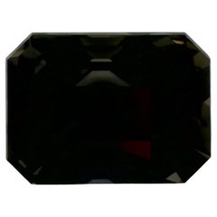 1.09 carati di zaffiro verde ottagonale sfuso