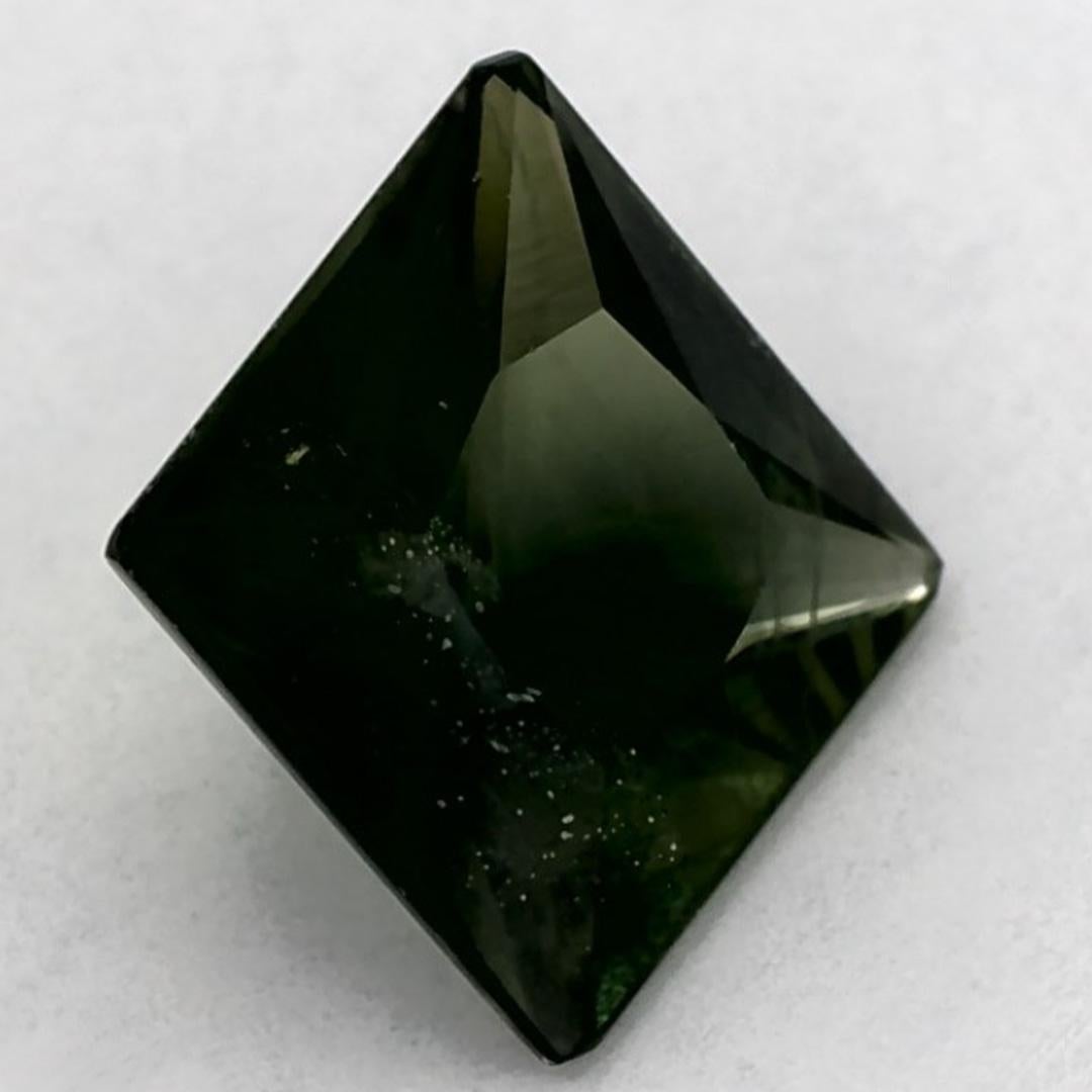 1,09 qt Zafiro Verde Princesa Gema Suelta Corte princesa en venta