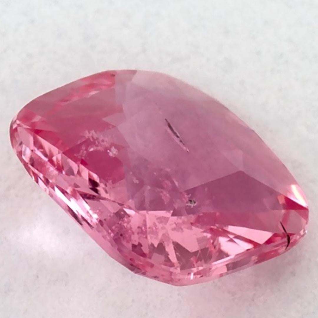 1.09 carati di zaffiro rosa a cuscino, gemma sciolta in vendita 1