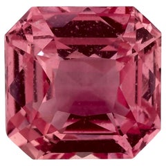 1.09 Karat Rosa Saphir Oktagon-Schliff Loser Edelstein