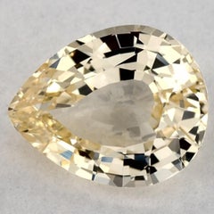 1.09 Ct Pink Sapphire Pear Loose Gemstone