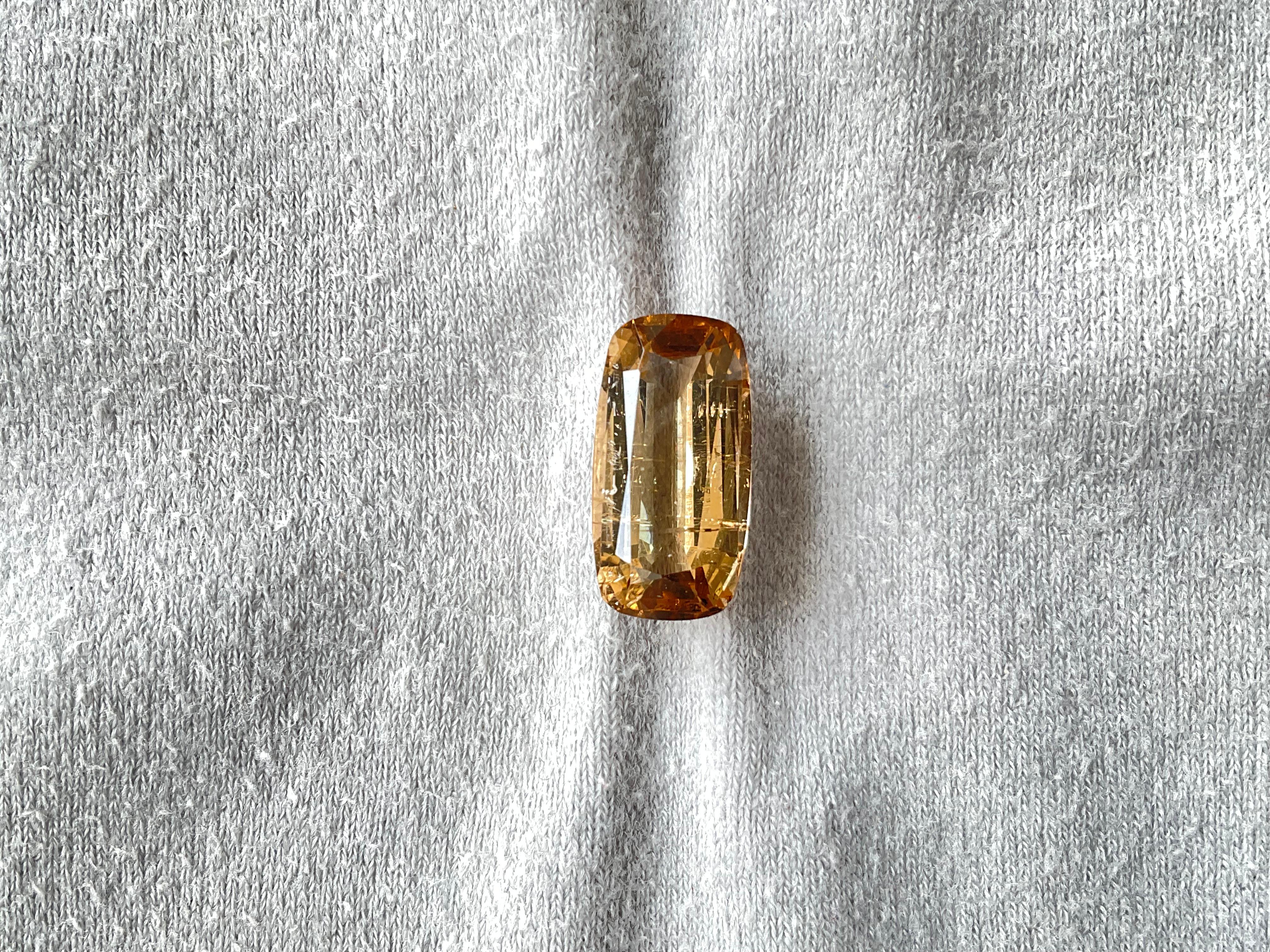 10.98 Carat Peach Tourmaline Cushion Faceted Cut Stone For Jewelry Natural Gem

Gemstone - Tourmaline
Weight - 10.98 Carats
Shape - Cushion
Size -  19x10x7 MM
Pieces - 1