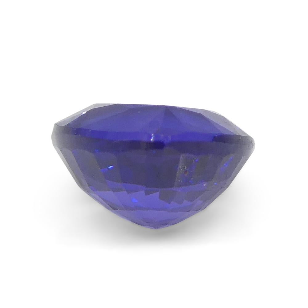 1.09ct Trillion Blue Sapphire from East Africa, Unheated For Sale 4