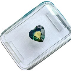 1.09ct Unique IGI Certified Bi Colour Blue Yellow Australian Sapphire Untreated