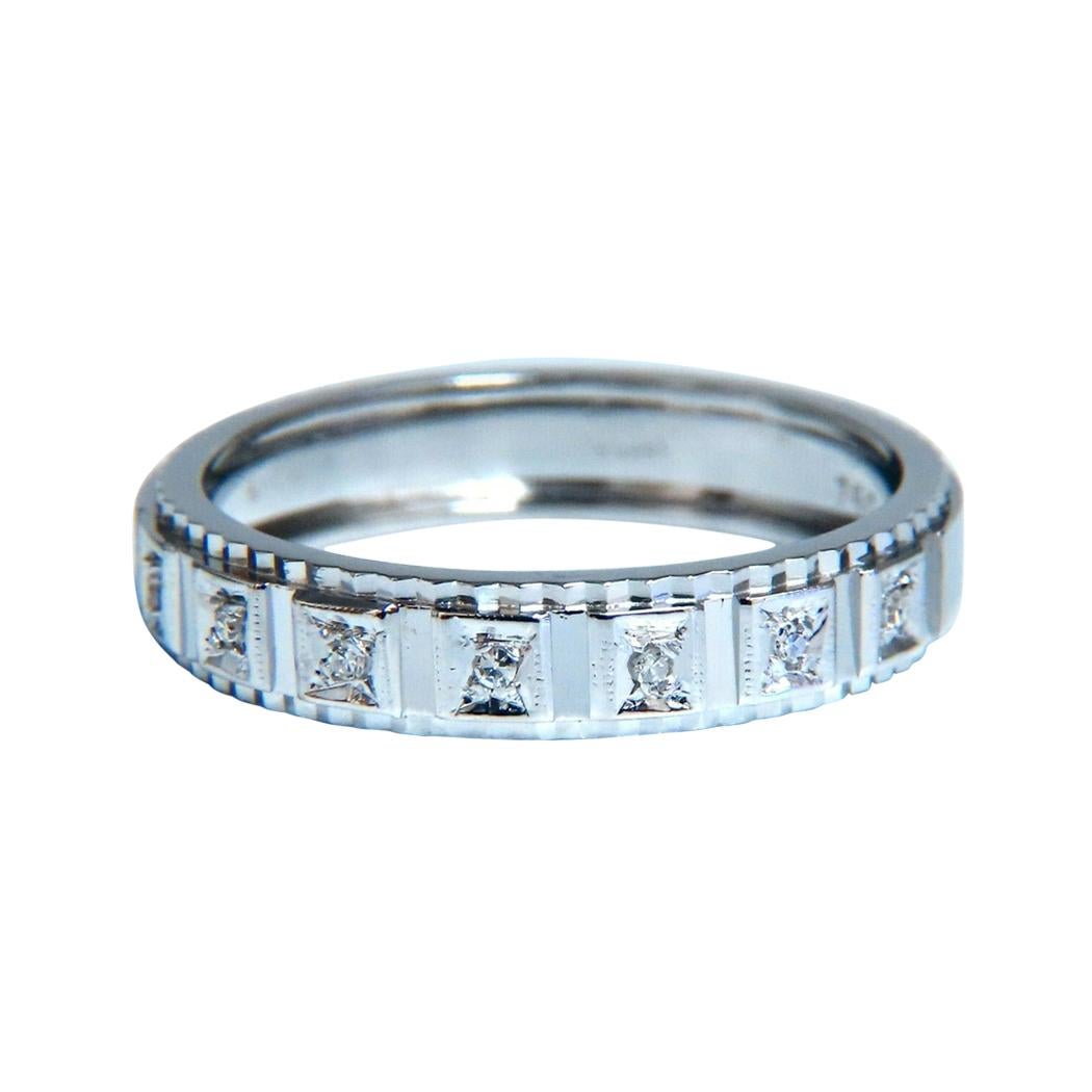 .10ct Diamonds Square Box Mod Deco Mens Ring 14kt