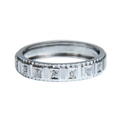 .10ct Diamonds Square Box Mod Deco Mens Ring 14kt*