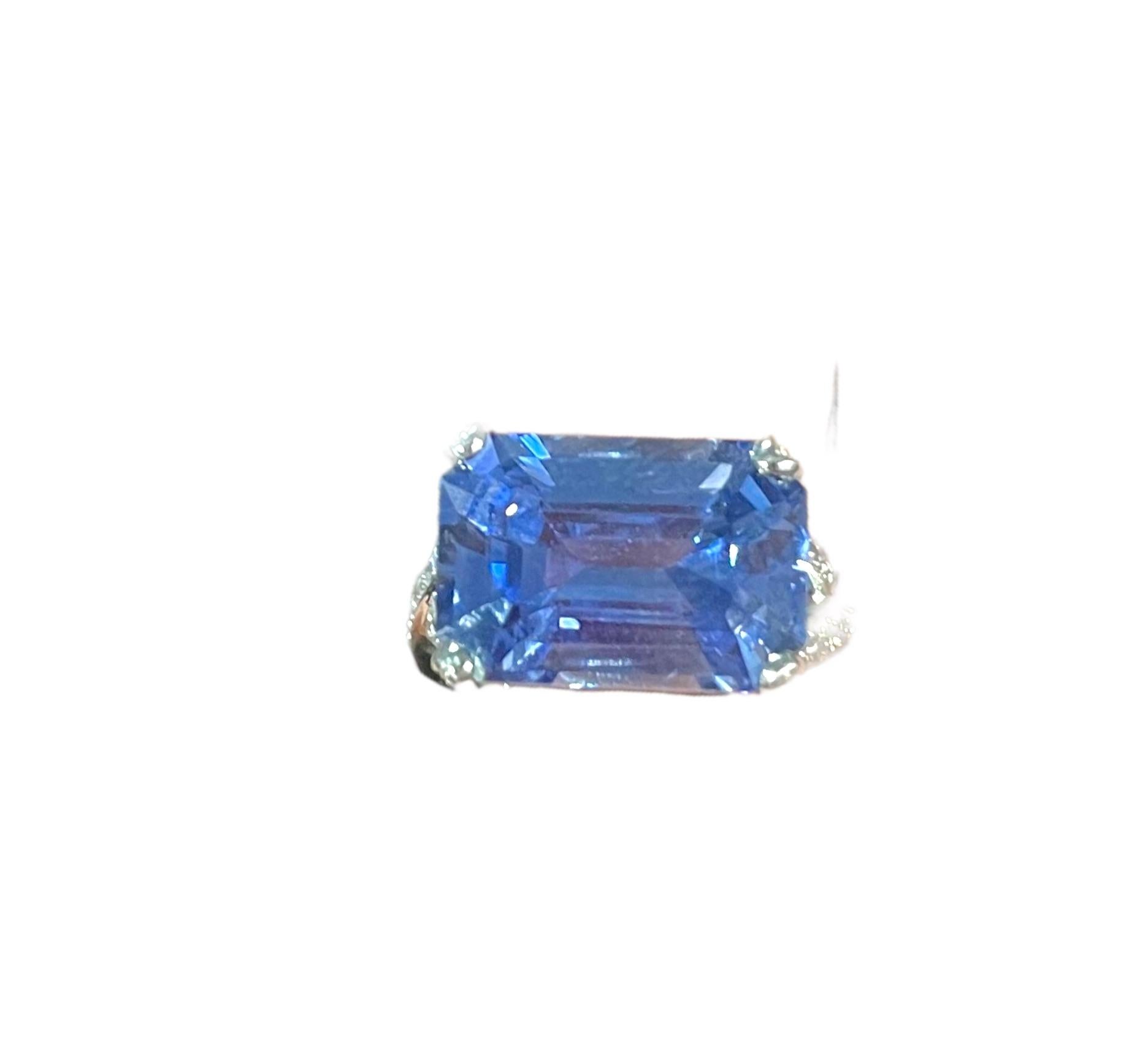 10ct Sapphire and Diamond Van Cleef & Arpels Ring 1
