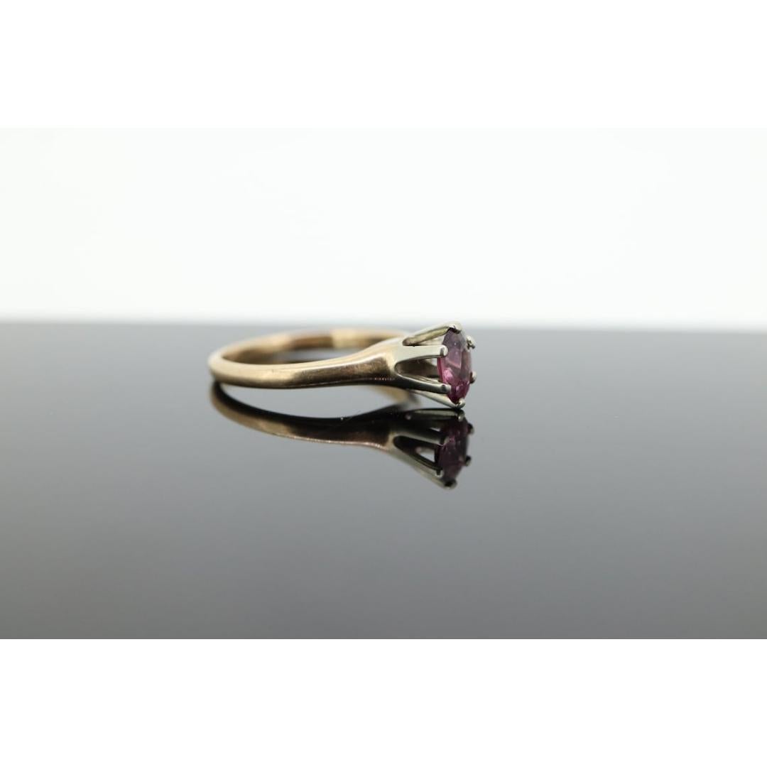 10k Art Deco Zacken-Set Set TOURMALINE. Antike 10k Gold Weiß, Wile und Warner im Angebot 1