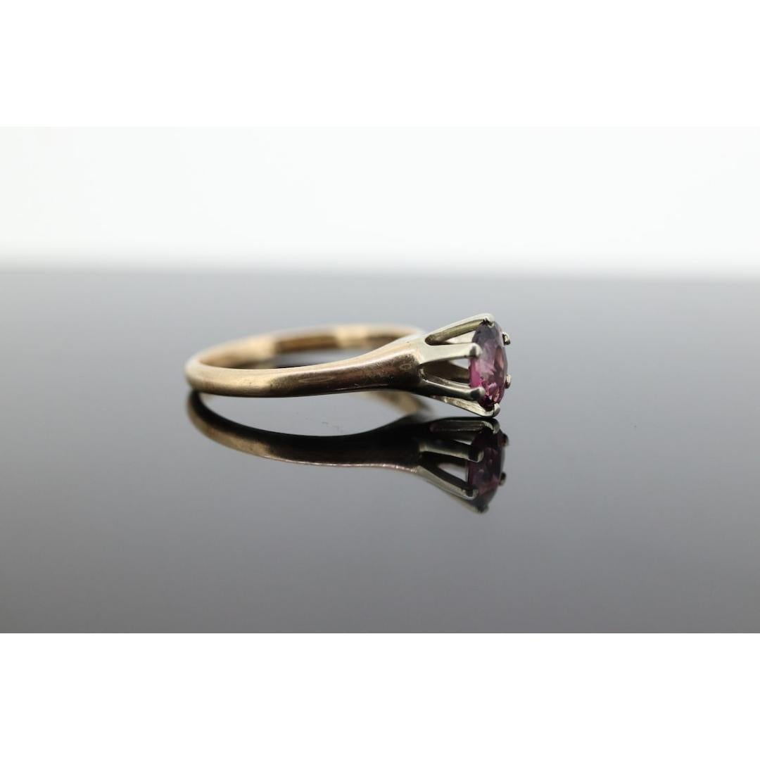 10k Art Deco Zacken-Set Set TOURMALINE. Antike 10k Gold Weiß, Wile und Warner im Angebot 2