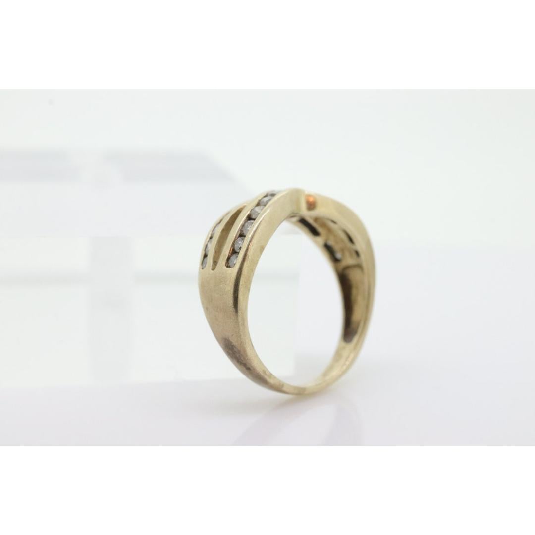 10k Diamond Cross X X X channel band. Diamond X Infinity Ring. Diamond Eternity For Sale 1