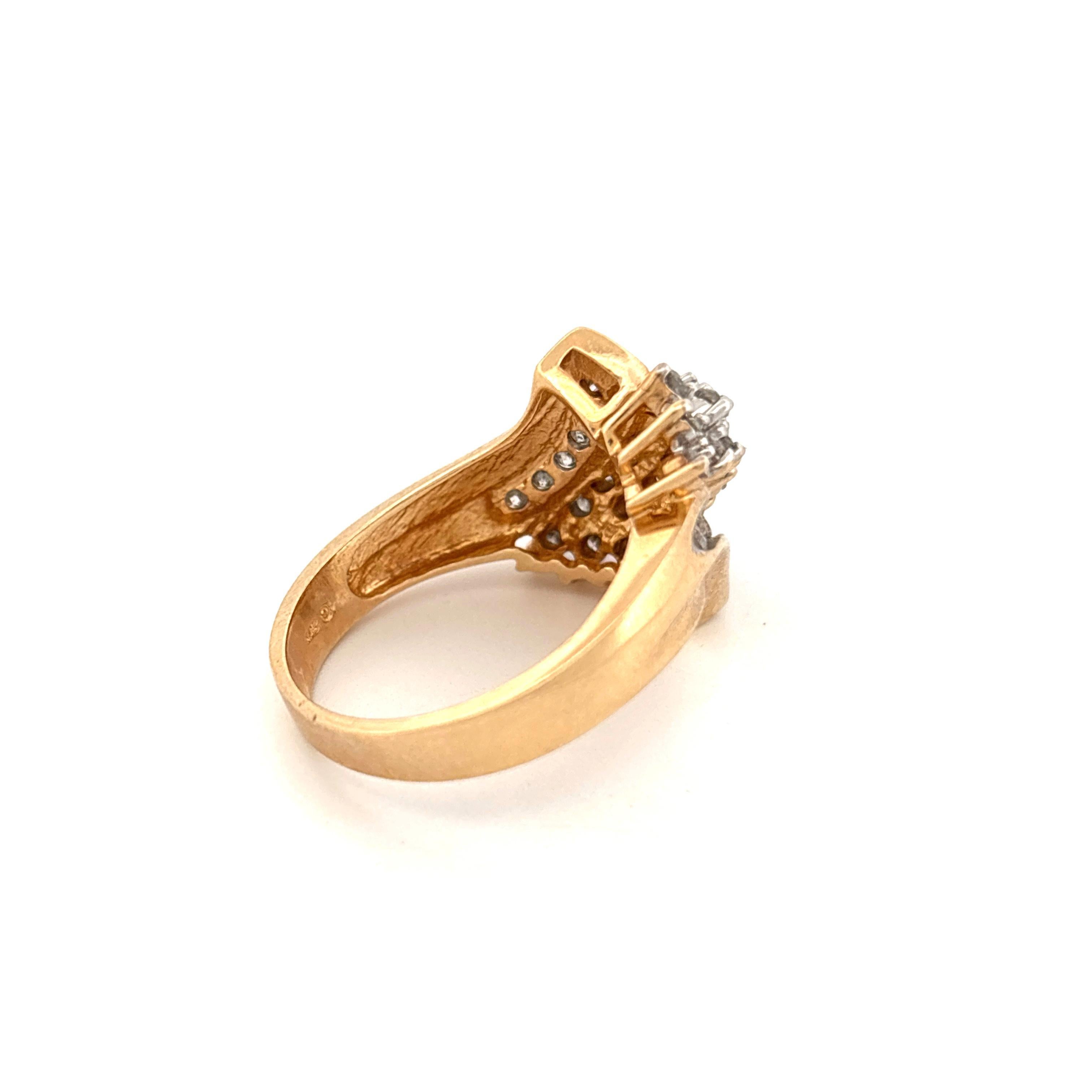10k Diamond Ring - image 6