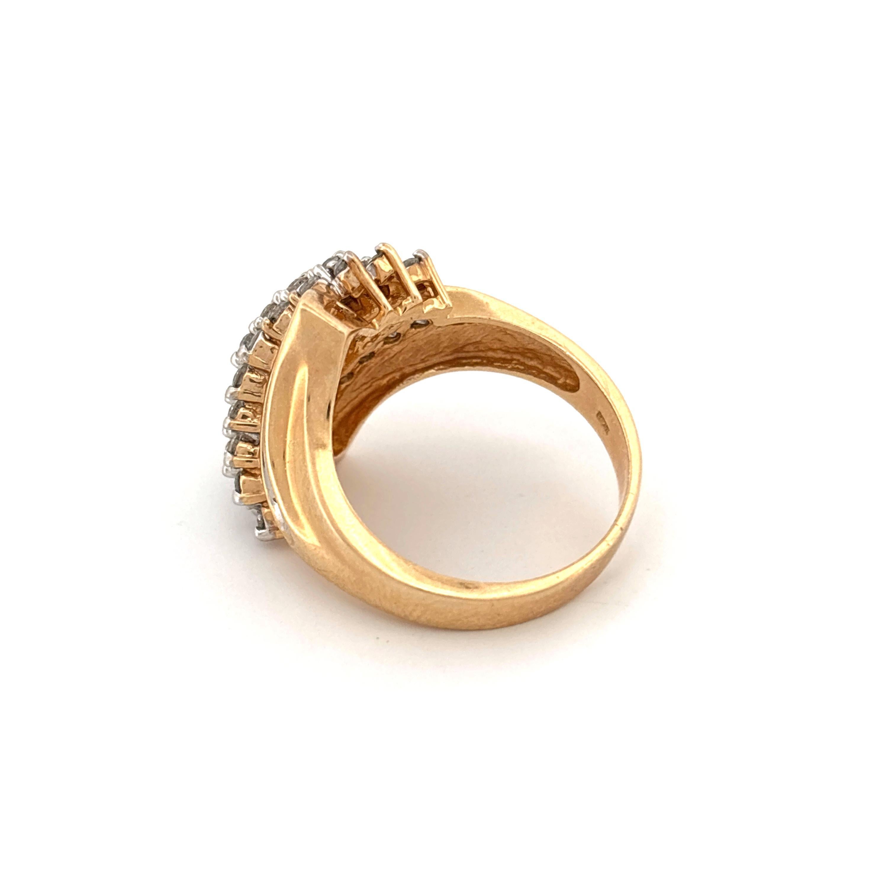 10k Diamond Ring - image 7
