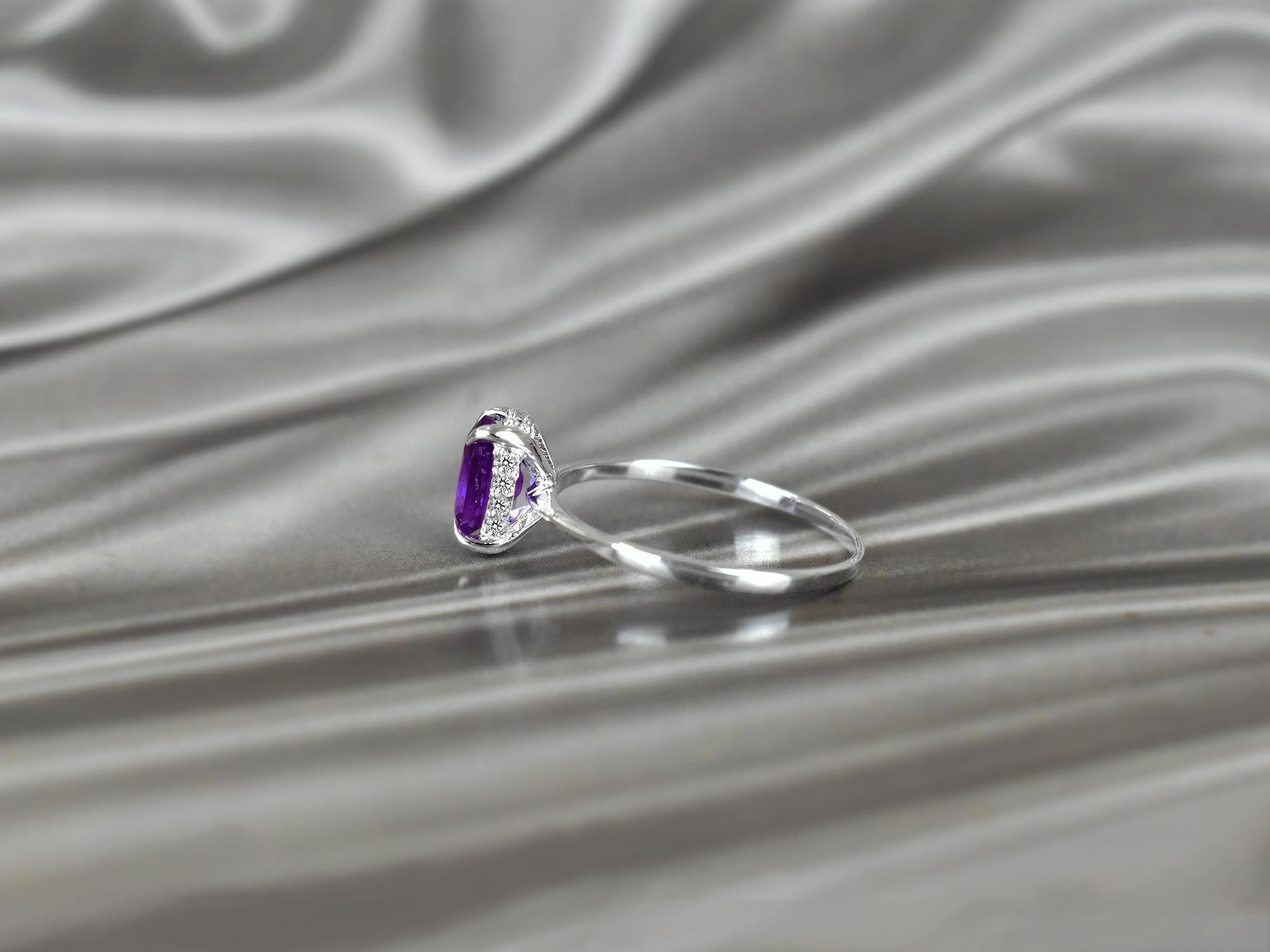 For Sale:  10k Gold Oval Gemstone 8x6 mm Oval Cut Gemstone Ring Gemstone Engagement Ring 10