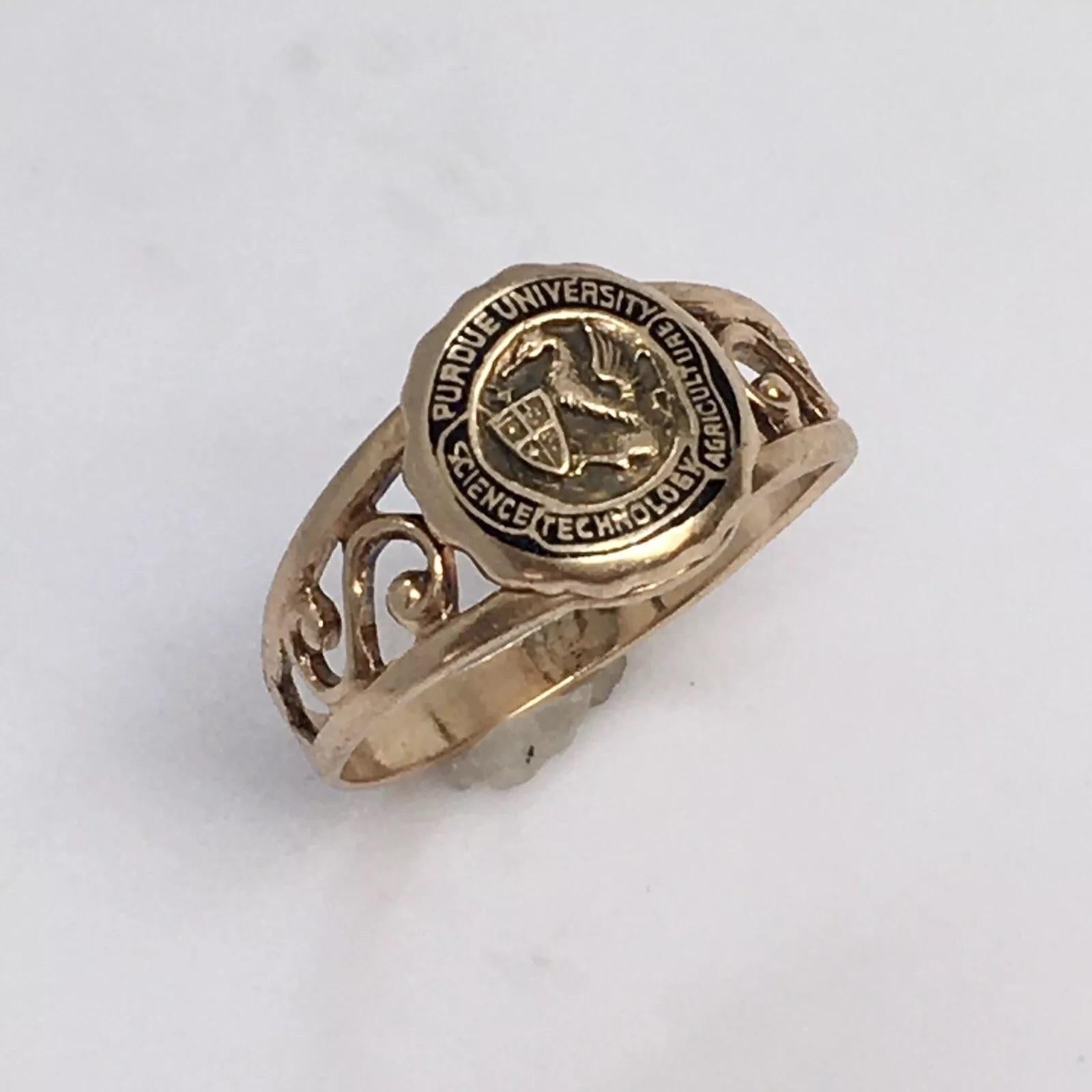 10k gold class ring
