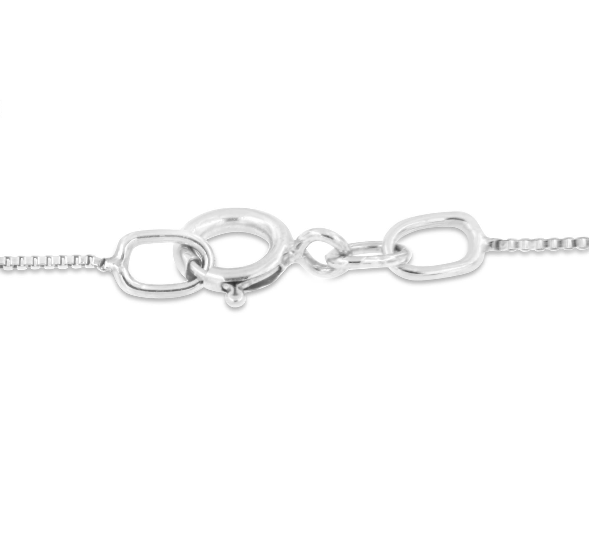 Moderno Collana con ciondolo a forma di cuore con diamante rotondo in argento 925 placcato oro rosa 10k in vendita