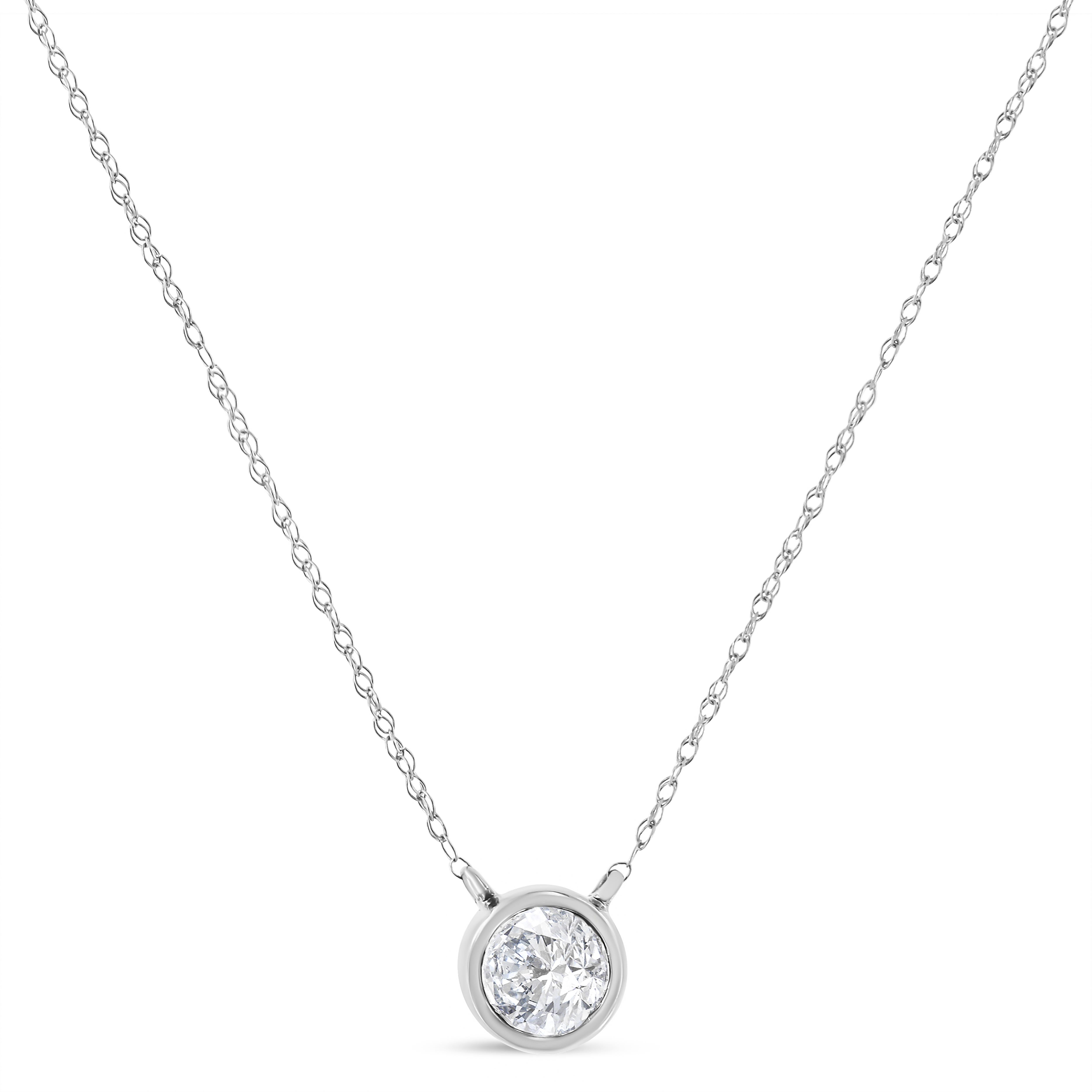 Some things shouldn't be reinvented, which is why we created the solitaire diamond necklace. This understated yet dazzling diamond-forward piece the perfect way to highlight every big occasion, transition, and personal achievement in your life. This