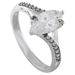 10K White Gold 1.30ct Diamond Ring MF18-070826