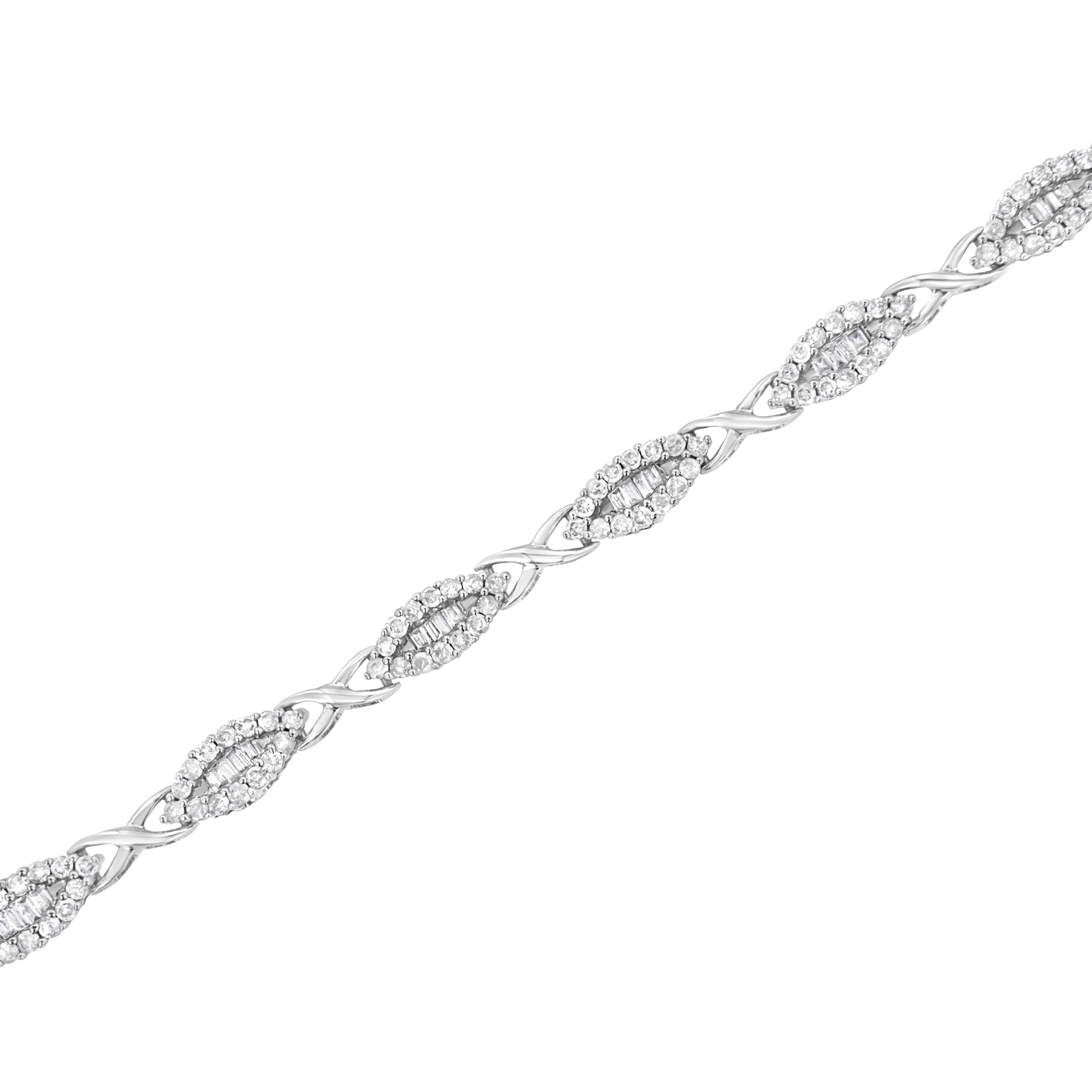 10k diamond tennis bracelet