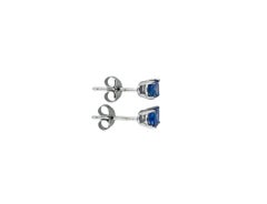 10K White Gold Tanzanite Studs #15941