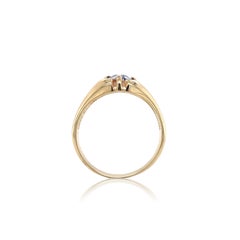 10K yellow gold 1.19ct Sapphire Men's Ring