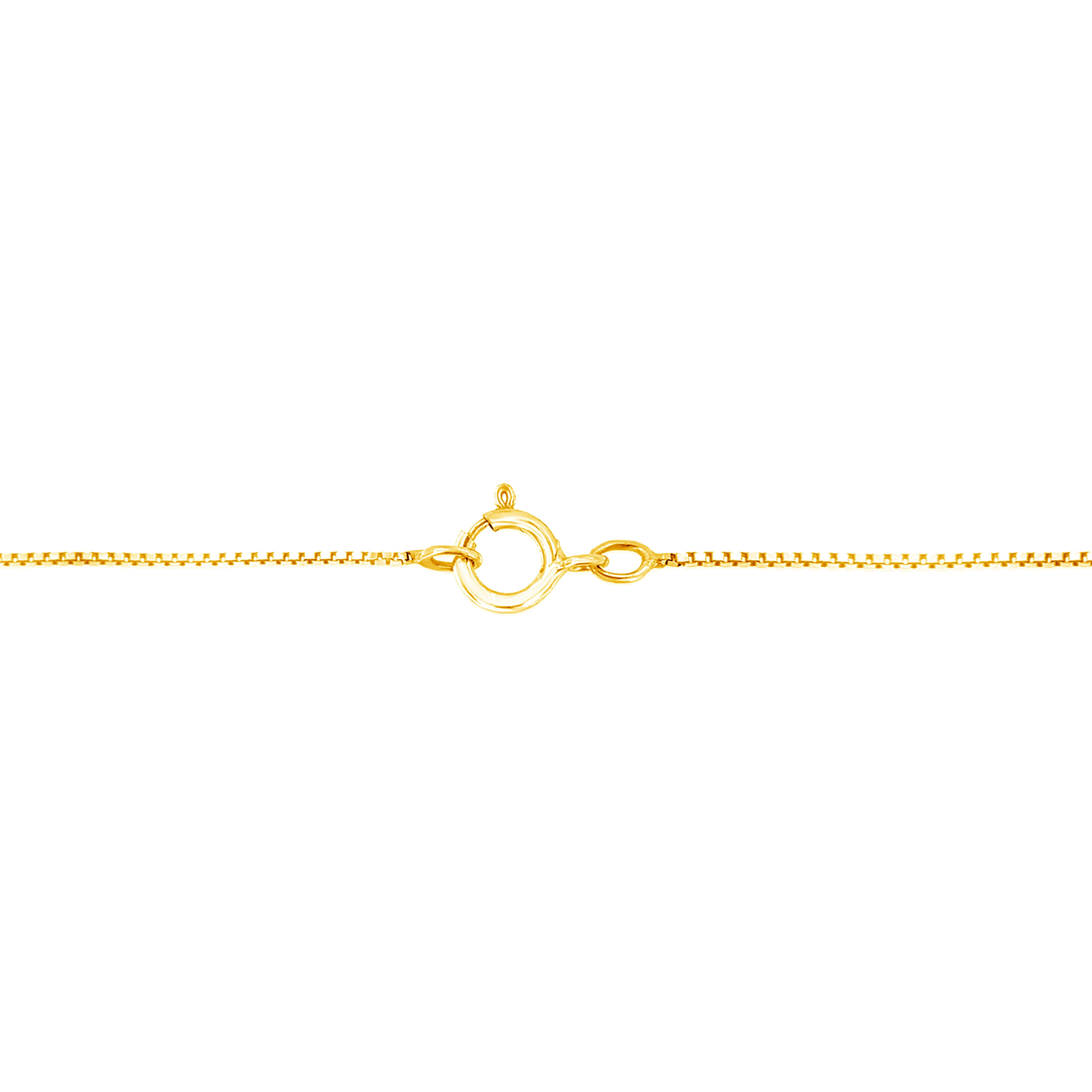 10K Gelbgold 3.0 Karat Rundschliff Diamant Kreuz Anhänger Halskette im Zustand „Neu“ im Angebot in New York, NY