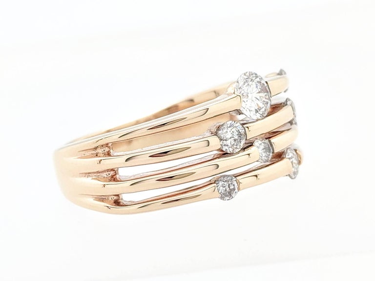 Right hand diamond rings with 34 karat states