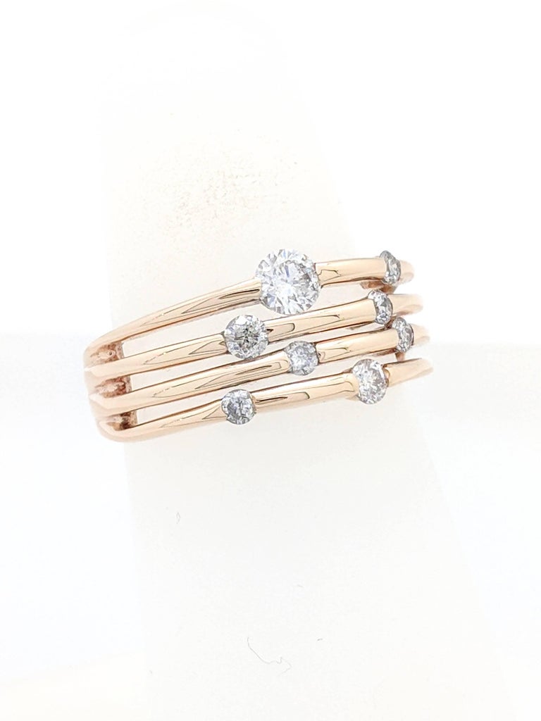 Von right hand diamond rings with 34 karat for curvy