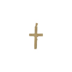 10K Yellow Gold Crucifix Pendant