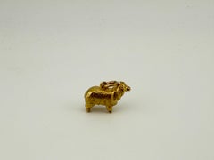 10k Yellow Gold Dog Charm/Pendant