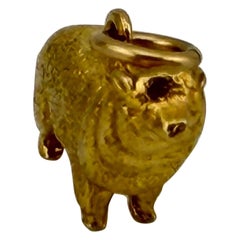 10k Yellow Gold Dog Charm/Pendant 10k Yellow Gold Dog Charm/Pendant