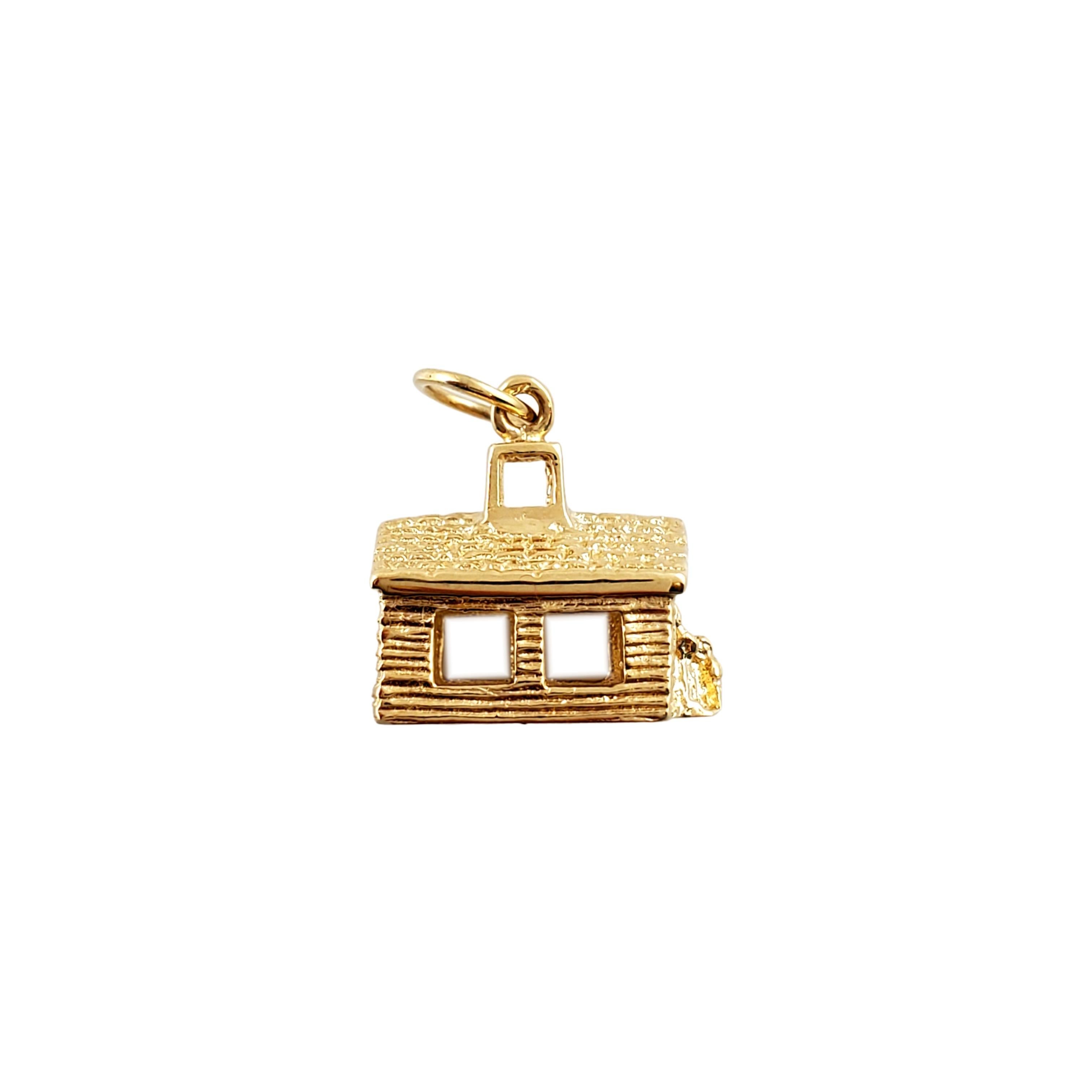 Women's or Men's 10K Yellow Gold House Charm