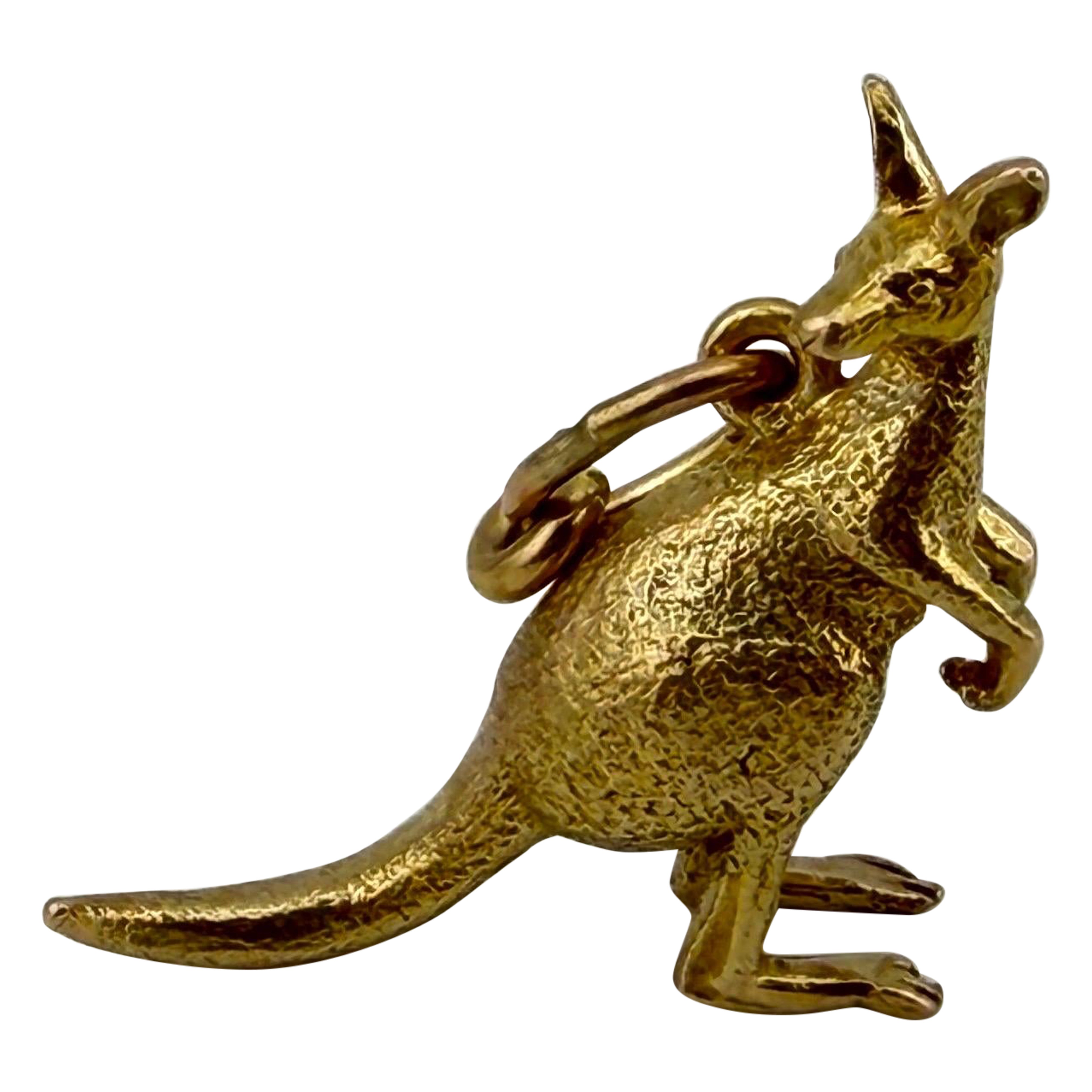 Colgante/dije Canguro Oro Amarillo 10k en venta