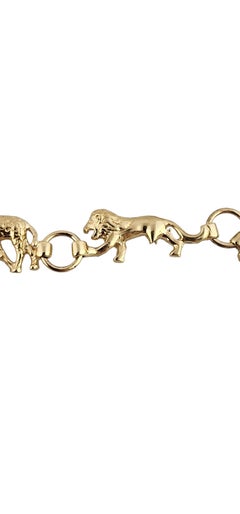 10K Yellow Gold Noah's Arc Bracelet #24005