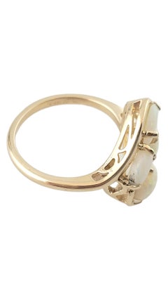 10K Yellow Gold Opal Ring Size 6 #16367