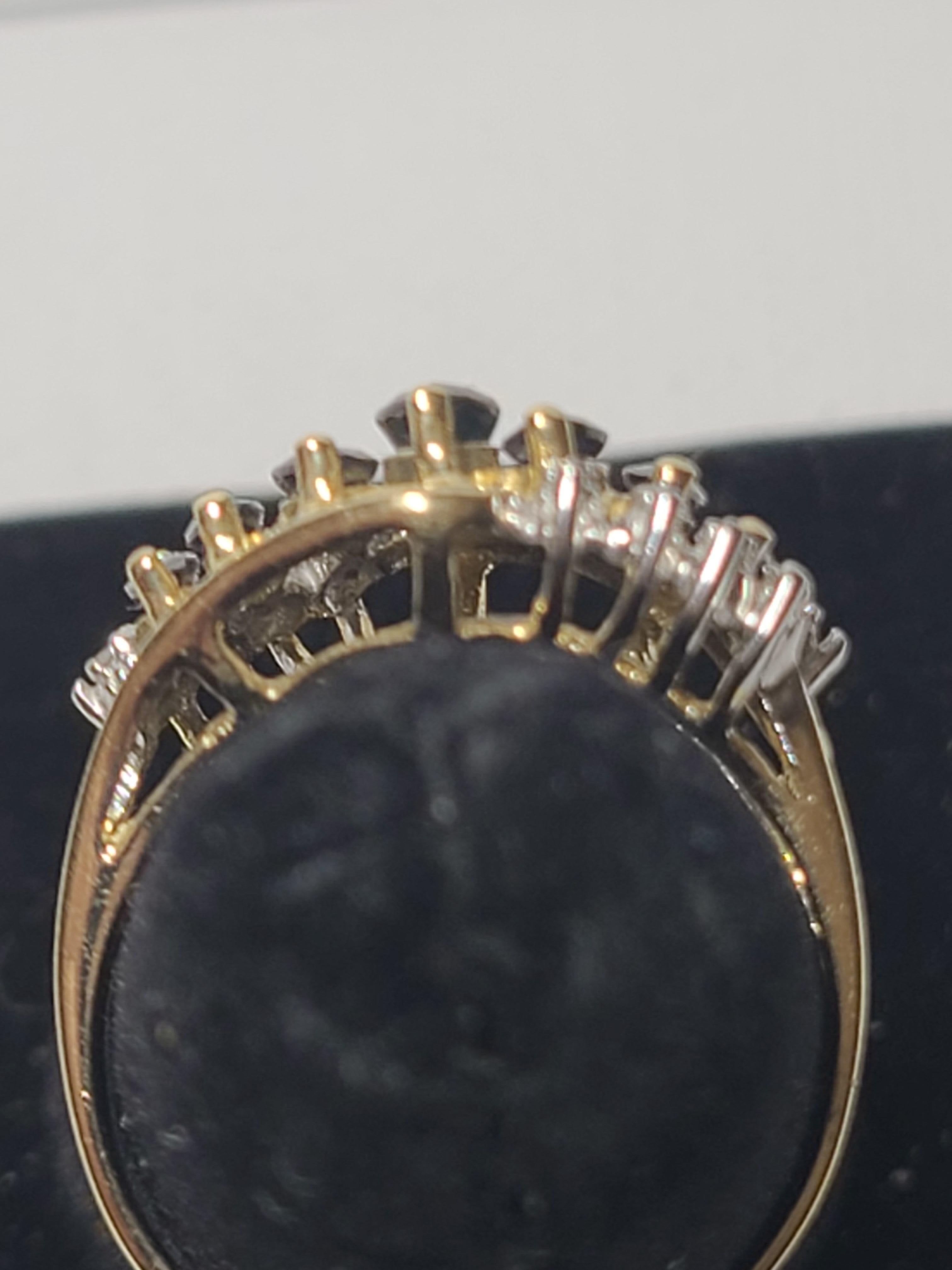 10k aaj gold ring