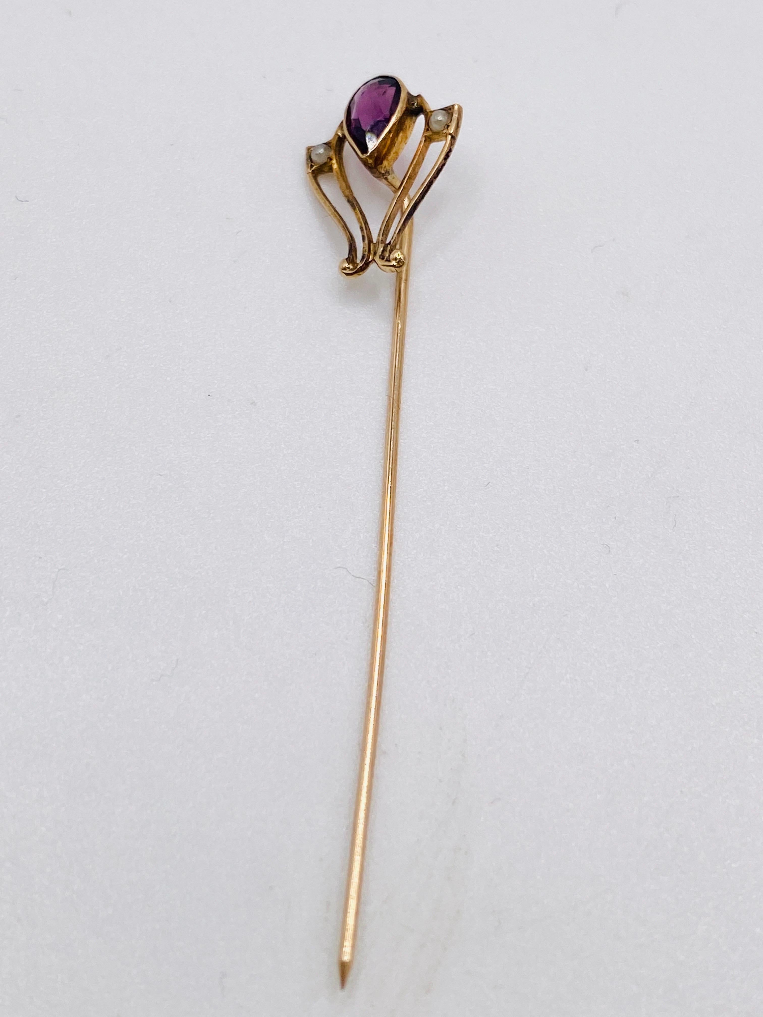 antique stick pins