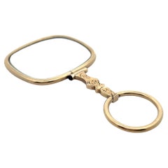 Antique 10k Yellow Gold Victorian Lorgnette